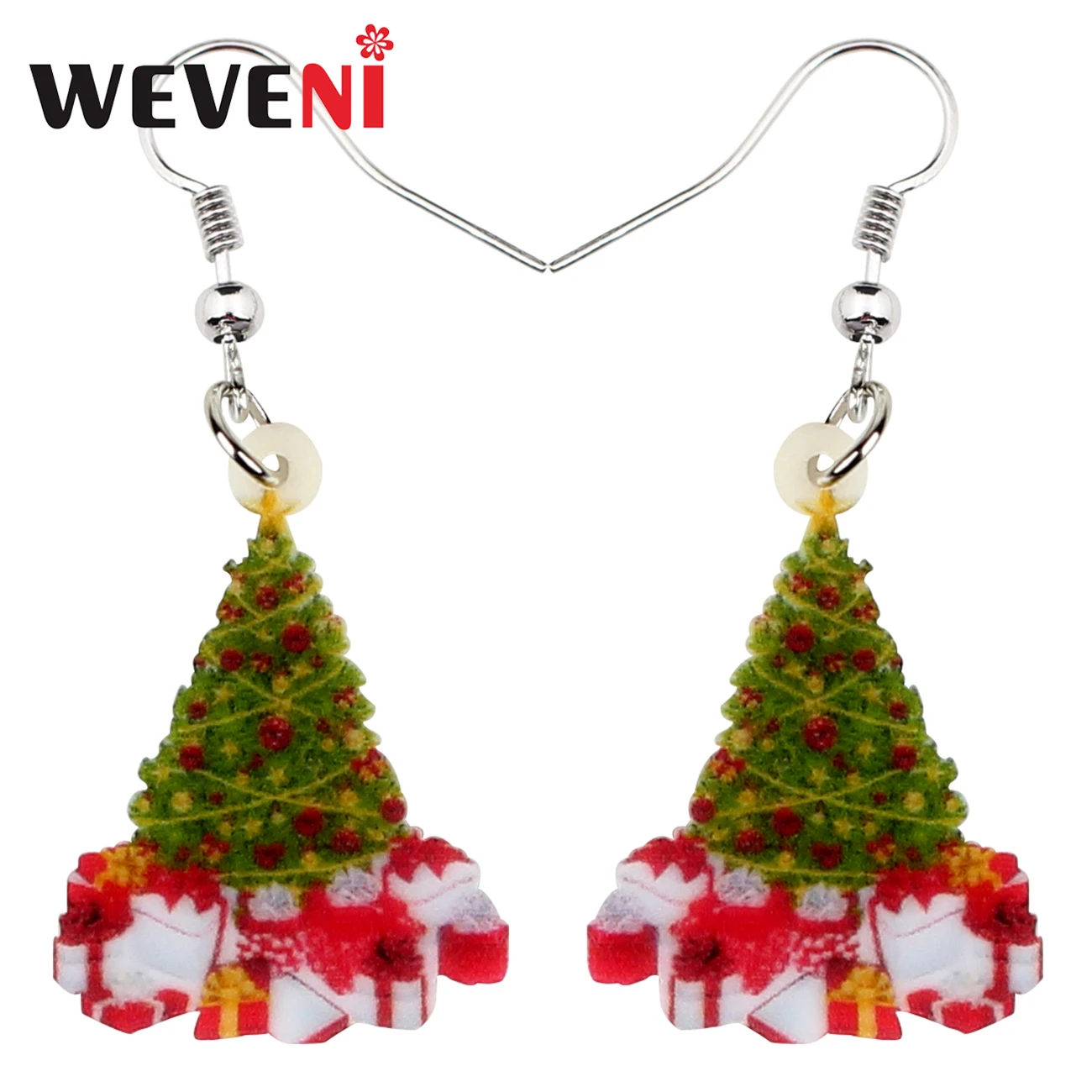 WEVENI Acrylic Floral Christmas Tree Gift Earrings Drop Dangle Xmas Navidad Decoration Jewelry For Women Girls Charms Wholesale
WEVENI Acrylic Floral Christmas Tree Gift Earrings Drop Dangle Xmas Navidad Decoration Jewelry For Women Girls Charms Wholesale