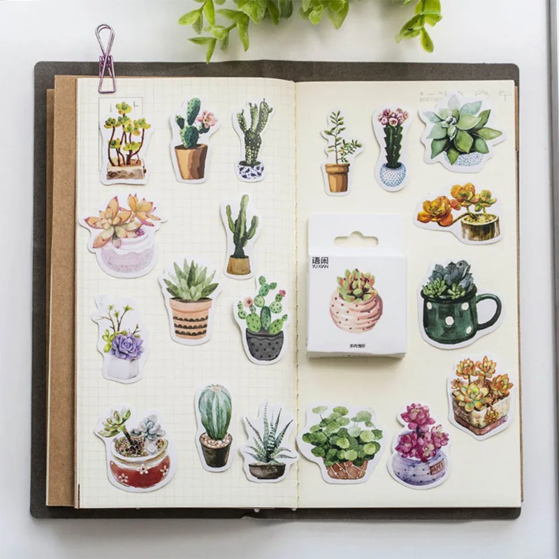 1 Set New Cute Succulent Plants Diary Paper Lable Sealing Stickers Crafts And Scrapbooking Decorative Lifelog DIY Stationery
1 Set New Cute Succulent Plants Diary Paper Lable Sealing Stickers Crafts And Scrapbooking Decorative Lifelog DIY Stationery