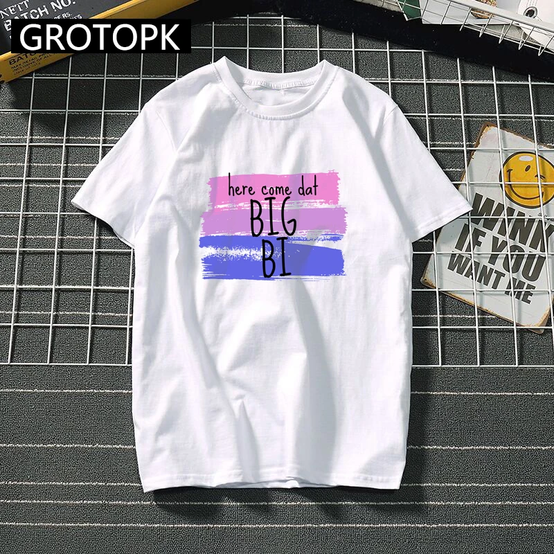 Lgbt Gay Lesbian Men/women T-Shirt Harajuku Vintage Here Come Dat BIG BI Prints T Shirt Camisetas Hombre Tshirt Men Clothing
Lgbt Gay Lesbian Men/women T-Shirt Harajuku Vintage Here Come Dat BIG BI Prints T Shirt Camisetas Hombre Tshirt Men Clothing