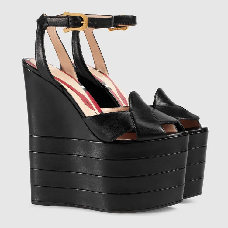 US4-11 Womens Peep Toe Platform Wedge Super High Heel Pumps Slingbacks Ankle Buckle Shoes 16CM Roman Luxury Plus Size A561
US4-11 Womens Peep Toe Platform Wedge Super High Heel Pumps Slingbacks Ankle Buckle Shoes 16CM Roman Luxury Plus Size A561