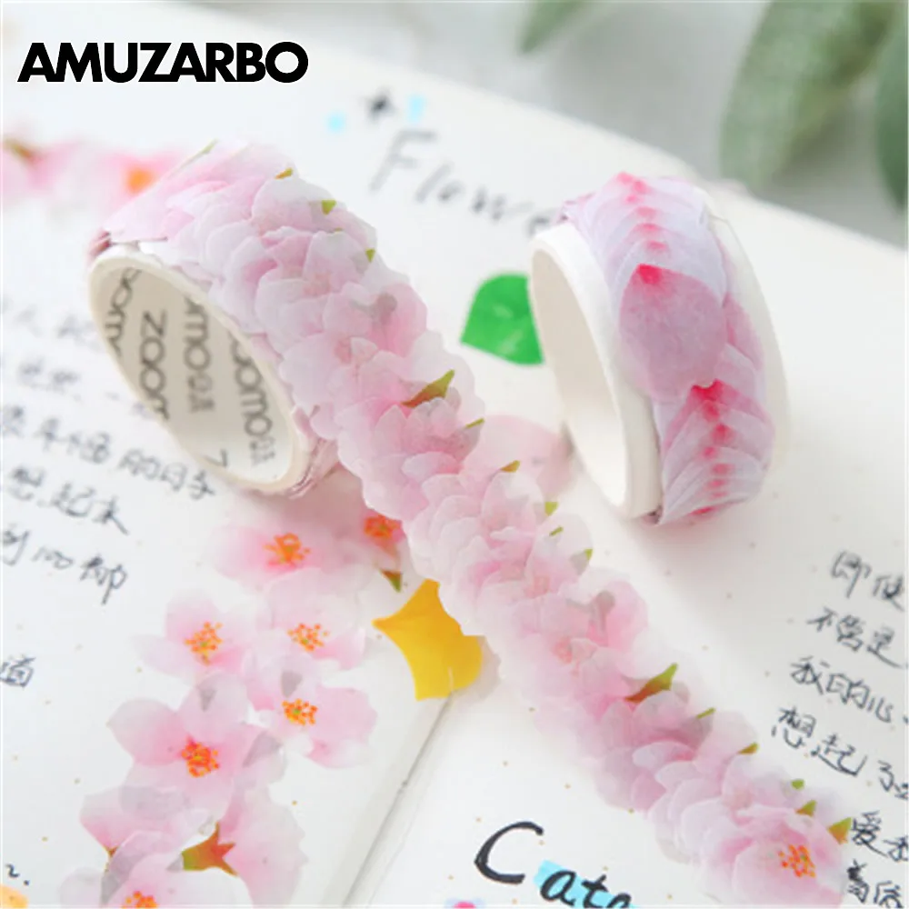 200PCS/Roll Creative Flower Petals Washi Tape DIY Scrapbooking Diary Paper Stickers Roll Creative Adhesive Paper Tape Stationery
200PCS/Roll Creative Flower Petals Washi Tape DIY Scrapbooking Diary Paper Stickers Roll Creative Adhesive Paper Tape Stationery