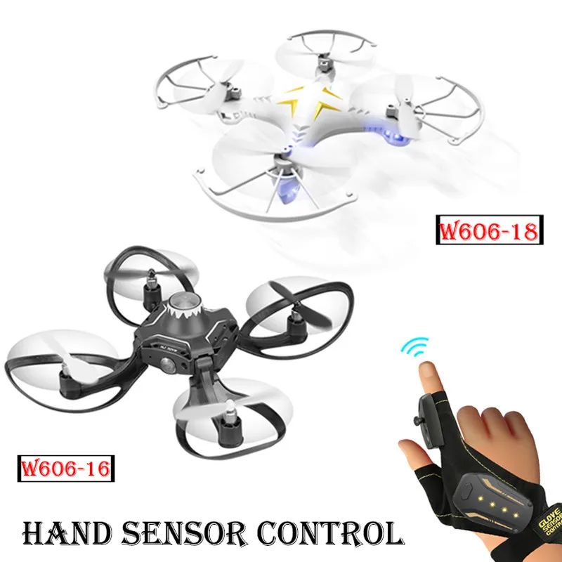 Mini Foldable RC Helicopter Glove Hand Sensor Gesture Sensing Wifi Control Drone Aircraft Toys with HD Camera FPV Quadrocopters
Mini Foldable RC Helicopter Glove Hand Sensor Gesture Sensing Wifi Control Drone Aircraft Toys with HD Camera FPV Quadrocopters