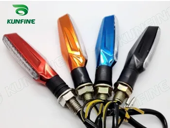 4x Motorcycle Universal Black LED MINI Bar Turn Signal Light Indicator Blinker Light 12V 9LED Waterproof Yellow KF-V3003 
4x Motorcycle Universal Black LED MINI Bar Turn Signal Light Indicator Blinker Light 12V 9LED Waterproof Yellow KF-V3003