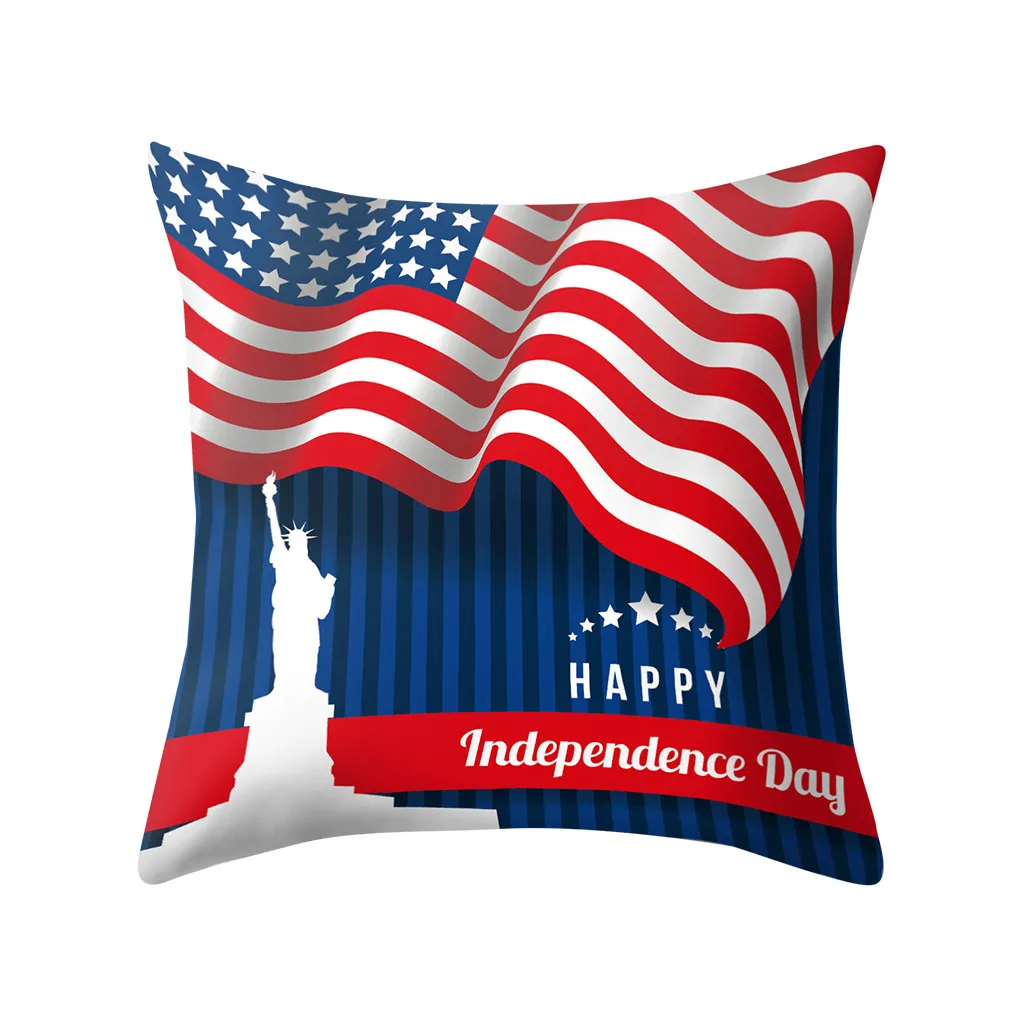 45X45 United States independence Day Cushion Cover Decorative Pillow Case cover Eco-Friendly Gold Soft Seat Case Car Pillowcase
45X45 United States independence Day Cushion Cover Decorative Pillow Case cover Eco-Friendly Gold Soft Seat Case Car Pillowcase