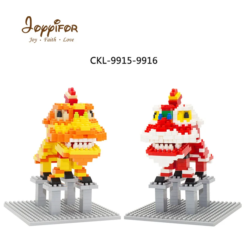 Joyyifor Mini Chinese Traditional Lion Dance Gift Diamond Plastic Building Blocks Bricks Model Educational Toy for Kids Friends
Joyyifor Mini Chinese Traditional Lion Dance Gift Diamond Plastic Building Blocks Bricks Model Educational Toy for Kids Friends