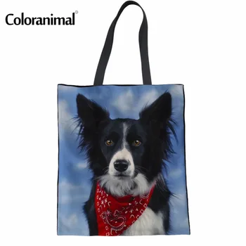Coloranimal Women Hand Canvas Linen Bags Cute Animal Border Collie Student Fashion Handbag Schoolbag Woman Shopping Shoulder Bag
Coloranimal Women Hand Canvas Linen Bags Cute Animal Border Collie Student Fashion Handbag Schoolbag Woman Shopping Shoulder Bag