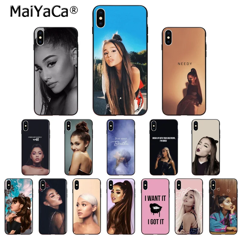 MaiYaCa Ariana Grande Thank U Next Silicone TPU Soft black Phone Case for Apple iPhone 8 7 6 6S Plus X XS MAX 5 5S SE XR Cover
MaiYaCa Ariana Grande Thank U Next Silicone TPU Soft black Phone Case for Apple iPhone 8 7 6 6S Plus X XS MAX 5 5S SE XR Cover