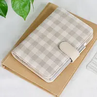 2016 New Arrive A5 A6 PU Leather Planner Snap Notebook With Notebooks Writing Pads Office & School Supplies image