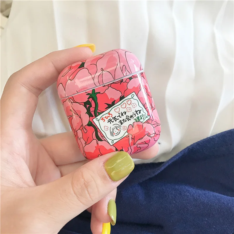 Retro Flower Case For Apple Airpods Protective Cover Bluetooth Earphone Hard Cover Cute Cartoon Headphones Case Box For Airpods
Retro Flower Case For Apple Airpods Protective Cover Bluetooth Earphone Hard Cover Cute Cartoon Headphones Case Box For Airpods