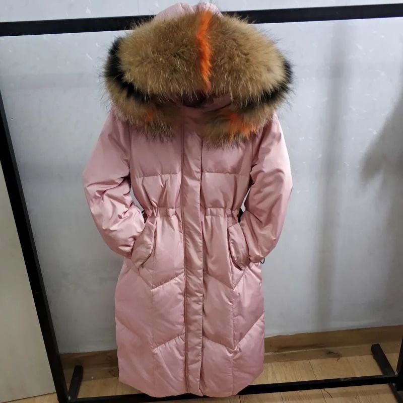 New Down Winter Jacket Women Parkas Mujer 2018 Hooded Large Fur Collar Long Coat Women Casaco Feminino Warm Parka Overcoat C4806
New Down Winter Jacket Women Parkas Mujer 2018 Hooded Large Fur Collar Long Coat Women Casaco Feminino Warm Parka Overcoat C4806