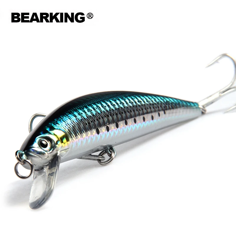Bearking Bk17-M31 Wobbler Minnow 12cm 18g 1PC Fishing Lure 1.8m Deep Diving Depth Hard Bait Long Tongue Minnow floating Lure
Bearking Bk17-M31 Wobbler Minnow 12cm 18g 1PC Fishing Lure 1.8m Deep Diving Depth Hard Bait Long Tongue Minnow floating Lure