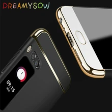 DREAMYSOW For Meizu Pro 7 Plus M5C A5 M6 Mini M5 Note M3 Note M2 Note Mobile Phone Bag Cases 3 in 1 Case Matte Fundas Case(China)