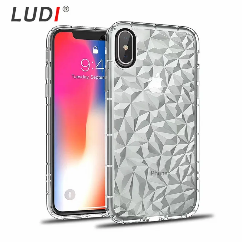 LUDI Retro 3D Diamond Pattern Phone Case for iPhone 7 7 Plus Transparent Glossy Phone Bag for iPhone X 8 6 6s Plus Funny Fashion
LUDI Retro 3D Diamond Pattern Phone Case for iPhone 7 7 Plus Transparent Glossy Phone Bag for iPhone X 8 6 6s Plus Funny Fashion