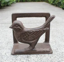 2 Cast Iron Paper Towel Holder Put on Desk Table Draw Paper Napkin Holder Bird Living Study Room Office Home Pub Bar Decoration
2 Cast Iron Paper Towel Holder Put on Desk Table Draw Paper Napkin Holder Bird Living Study Room Office Home Pub Bar Decoration