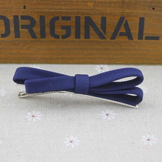 Unique 5 Colors Sale Drop Shipping Exquisite Korean Hair Clips 1PC Graceful Bowknot Colth High Quality