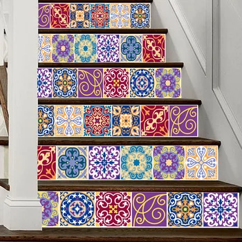 3d Arabia Style Tile Wall Stairs Stickers Pvc Removable Waterproof Ceramic Wall Sticker Mural Poster For Stair Room Decals New
3d Arabia Style Tile Wall Stairs Stickers Pvc Removable Waterproof Ceramic Wall Sticker Mural Poster For Stair Room Decals New