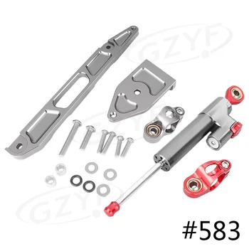 CNC Steering Damper Stabilizer w/ Bracket Mounting Kit Satety Control for Yamaha XJR1300 2002-2015 Aluminum Alloy
CNC Steering Damper Stabilizer w/ Bracket Mounting Kit Satety Control for Yamaha XJR1300 2002-2015 Aluminum Alloy