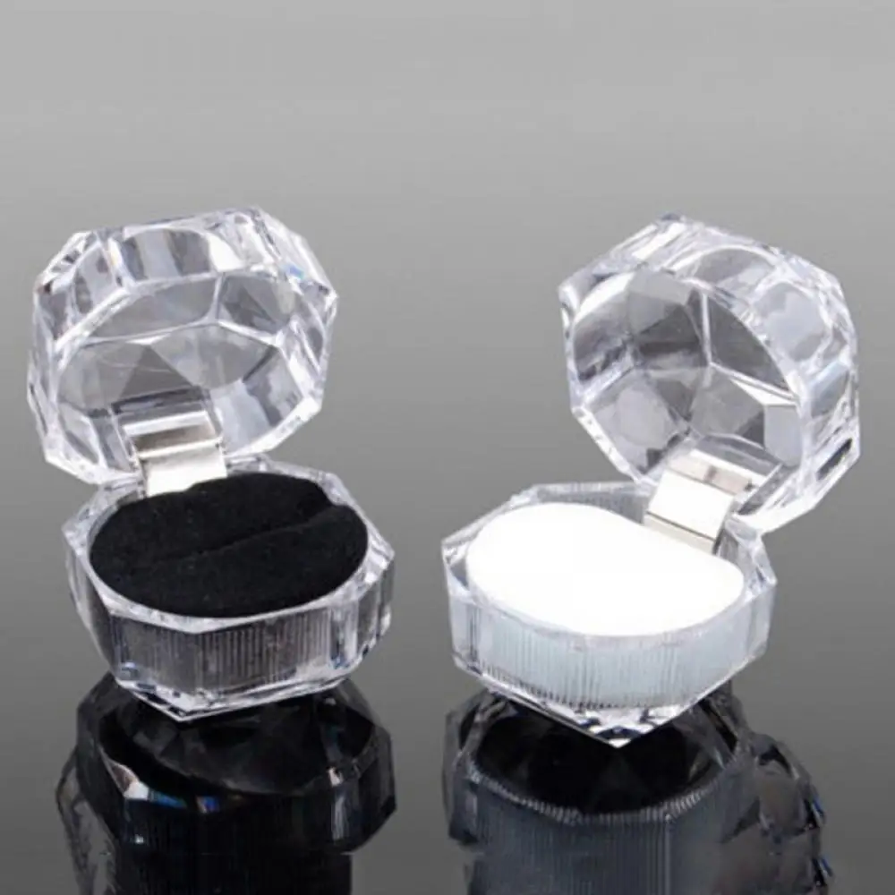 1PC Elegant Jewelry Package Ring Earring Box Storage Acrylic Transparent Wedding Packaging Jewelry Box Display Organizer
1PC Elegant Jewelry Package Ring Earring Box Storage Acrylic Transparent Wedding Packaging Jewelry Box Display Organizer