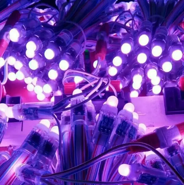 DC5V WS2811 WS2801 RGB IC led pixel module 12mm Digital Full Color Independently addressable String waterproof
DC5V WS2811 WS2801 RGB IC led pixel module 12mm Digital Full Color Independently addressable String waterproof
