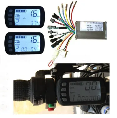 24v36v48V250W350W BLDC motor speed controller&LCD display FOR MTB Electric Bike Scooter mobility control panel conversion part
24v36v48V250W350W BLDC motor speed controller&LCD display FOR MTB Electric Bike Scooter mobility control panel conversion part
