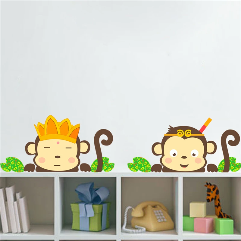 lovely monkeys wall stickers for kids room refrigerator laptop decor cartoon animals wall decals art diy children gift pvc mural
lovely monkeys wall stickers for kids room refrigerator laptop decor cartoon animals wall decals art diy children gift pvc mural
