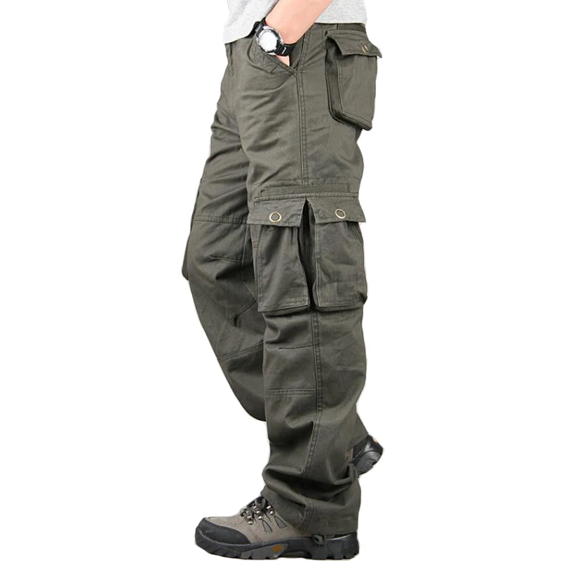 Pockets Pants Men New Autumn Winter Casual Cotton Loose Long Trousers Mens Thick Overalls Joggers Military Tactical Cargo Pants
Pockets Pants Men New Autumn Winter Casual Cotton Loose Long Trousers Mens Thick Overalls Joggers Military Tactical Cargo Pants