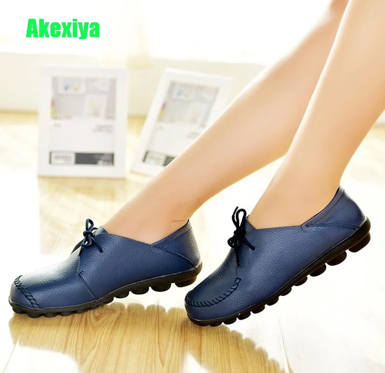 AkexiyaFashion Leather Flat Shoes Women Loafers Ladies Moccasins Casual Shoes Woman Flats Sandals Footwear Plus Size 41 42 43 44
AkexiyaFashion Leather Flat Shoes Women Loafers Ladies Moccasins Casual Shoes Woman Flats Sandals Footwear Plus Size 41 42 43 44