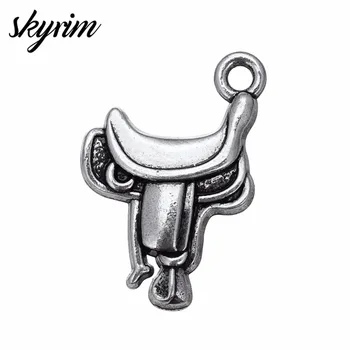 Skyrim Jewelry Making Accessories Crafts DIY Necklace&Bracelet Making Fashion Tridimensional Horse Saddle Floating Charm 10pcs
Skyrim Jewelry Making Accessories Crafts DIY Necklace&Bracelet Making Fashion Tridimensional Horse Saddle Floating Charm 10pcs