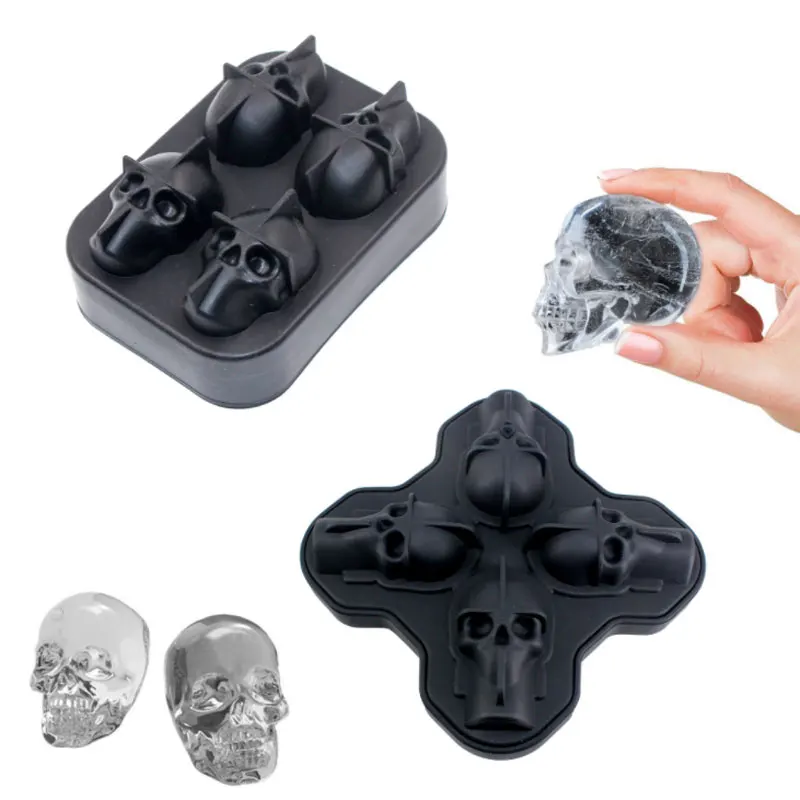 2018 NEW Silicone 3D Skull Ice Cube Chocolate Mold Cocktails Whisky Ice Mould Tray Makers Bar Party Cocktail, Great Gift
2018 NEW Silicone 3D Skull Ice Cube Chocolate Mold Cocktails Whisky Ice Mould Tray Makers Bar Party Cocktail, Great Gift