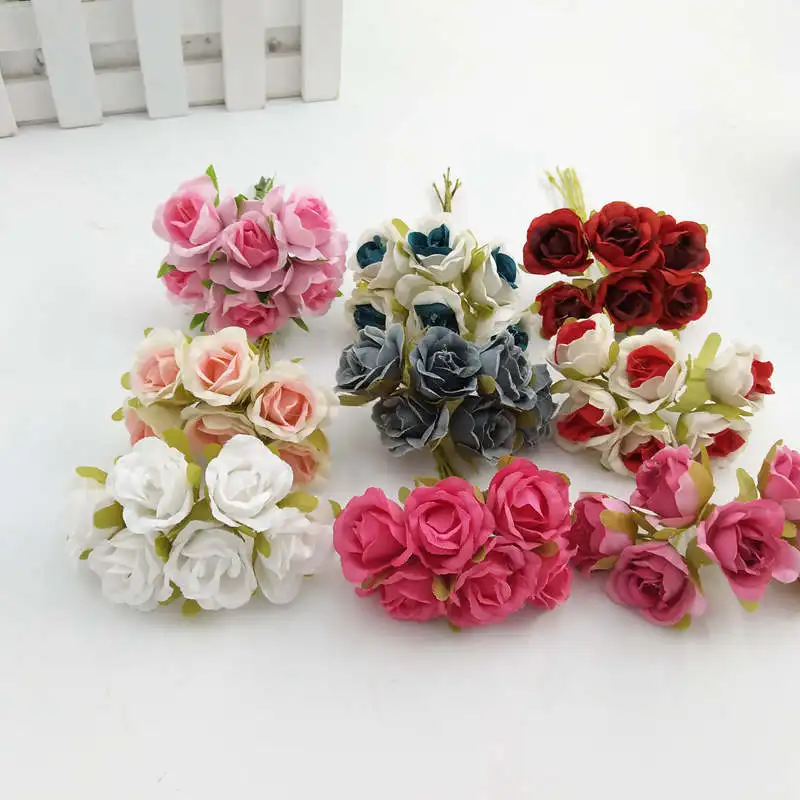 60pcs simulation and artificial flowers small rose tea lace flower decoration flower head DIY accessories
60pcs simulation and artificial flowers small rose tea lace flower decoration flower head DIY accessories