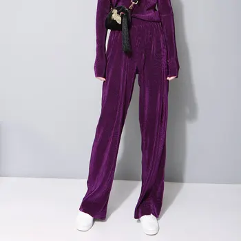 New Time-limited Velour Vadim Sweatpants Pants Women Europe And America Autumn Winter Soft Comfortable Slim Wide Leg Pants
New Time-limited Velour Vadim Sweatpants Pants Women Europe And America Autumn Winter Soft Comfortable Slim Wide Leg Pants