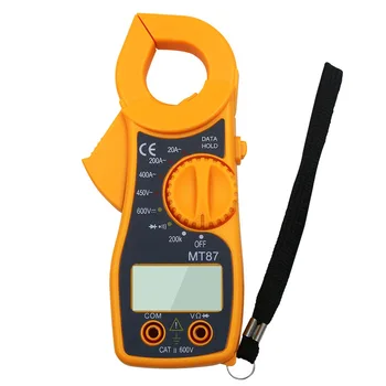 MT-87 Digital Clamp Meter 600A AC/450V DC Multimeter Current Clamp Pincers Voltmeter Ammeter Ohm Current Voltage Tester
MT-87 Digital Clamp Meter 600A AC/450V DC Multimeter Current Clamp Pincers Voltmeter Ammeter Ohm Current Voltage Tester