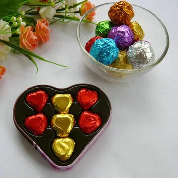 Retail 500Pcs/Lot 10*10cm 3.93"x3.93" Multi Colored Tin Foil Wrapper Paper For Chocolates Sweet Packaging Paper Square
Retail 500Pcs/Lot 10*10cm 3.93"x3.93" Multi Colored Tin Foil Wrapper Paper For Chocolates Sweet Packaging Paper Square