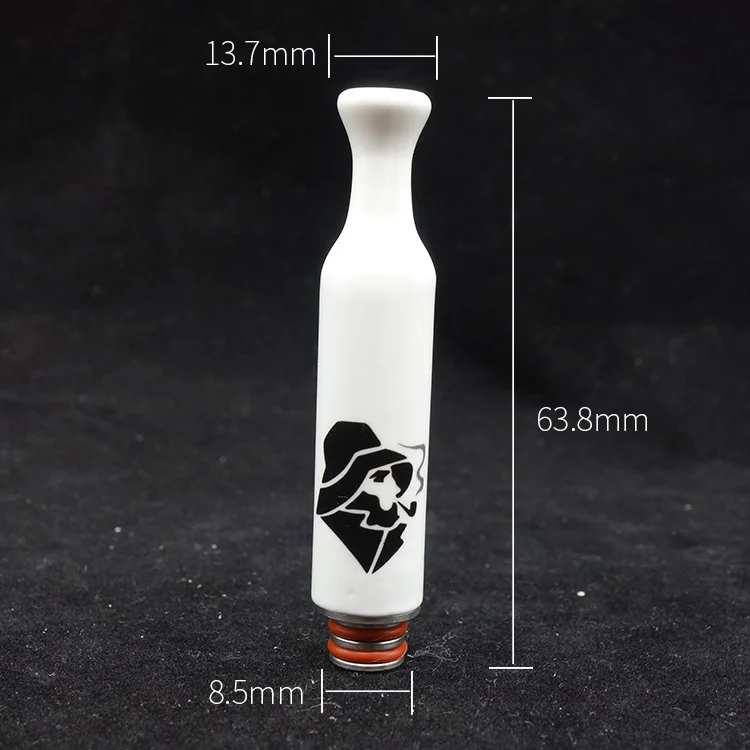 510 Long Drip Tips Ceramic vape drips heat resistance Wide Bore mouthpiece for RBA RDA Atomizer
510 Long Drip Tips Ceramic vape drips heat resistance Wide Bore mouthpiece for RBA RDA Atomizer
