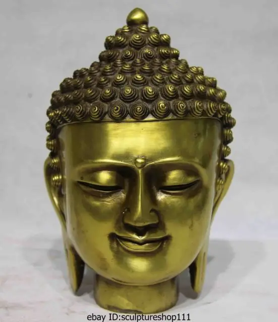 Rare Chinese Buddhism Temple Brass Copper Tathagata Amitabha Rulai Buddha Head Garden 100% real Brass Bronzeroom
Rare Chinese Buddhism Temple Brass Copper Tathagata Amitabha Rulai Buddha Head Garden 100% real Brass Bronzeroom
