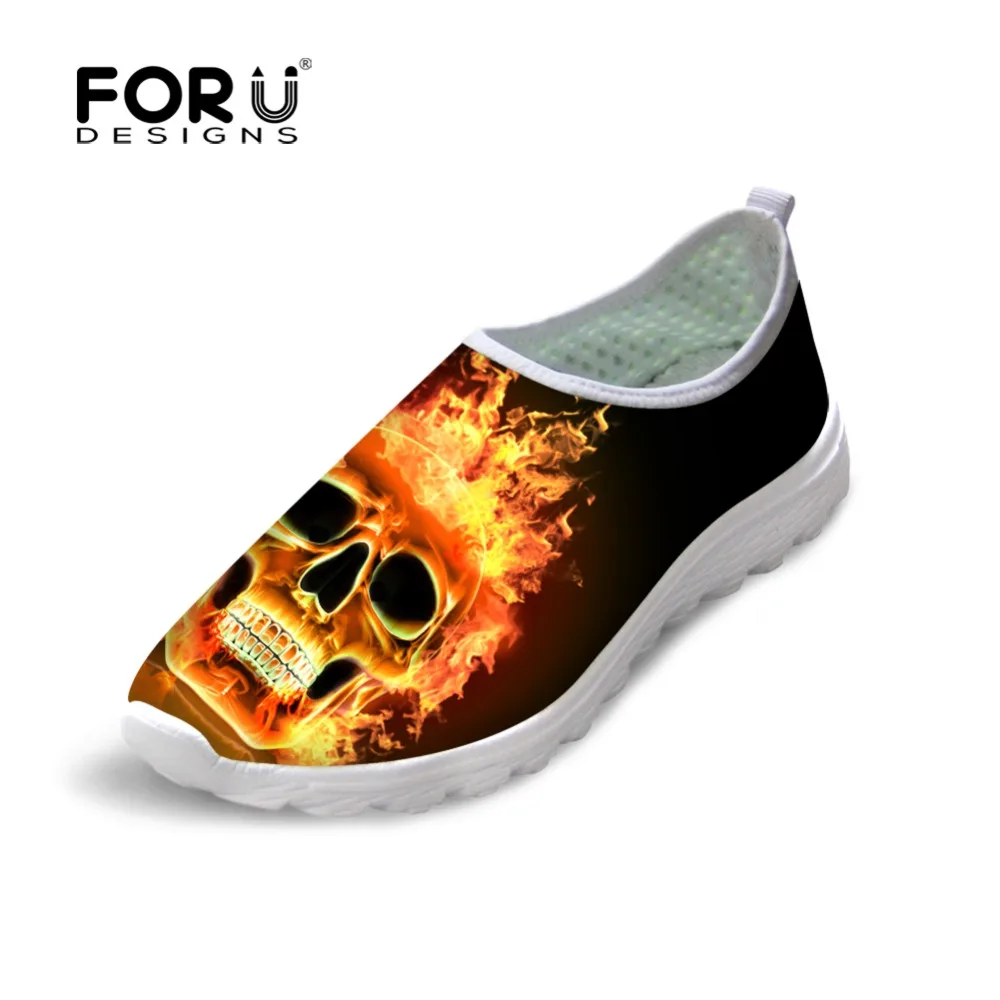 Slip On Casual Mesh Shoes Cool Skull Print Men Summer Trainer Shoes Super Light Men Breathable Walking Shoes Plus Size
Slip On Casual Mesh Shoes Cool Skull Print Men Summer Trainer Shoes Super Light Men Breathable Walking Shoes Plus Size