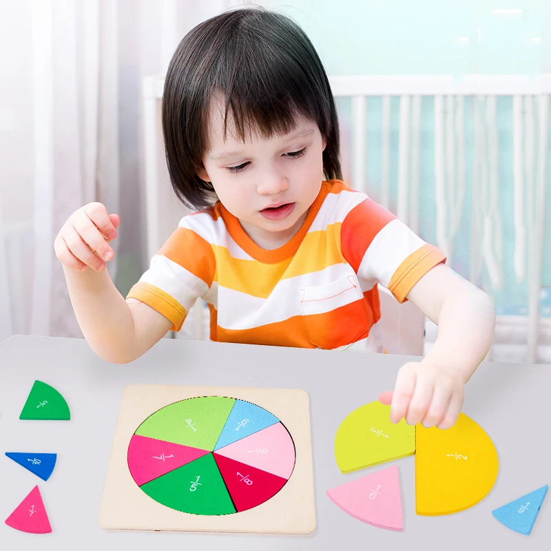 Preschool Circular Mathematics Fraction Board Division Teaching Aids Montessori Educational Toy Math Toys Children Learning tool
Preschool Circular Mathematics Fraction Board Division Teaching Aids Montessori Educational Toy Math Toys Children Learning tool