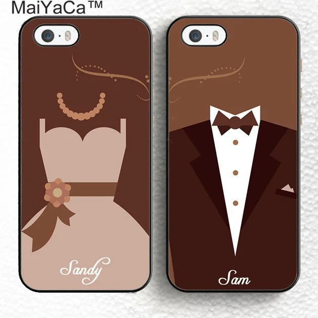 MaiYaCa Set of 2 Personalized The bride and groom wedding Love Pair Soft Phone Case For iPhone 6S 7 8 Plus X XR XS MAX SE Cover
MaiYaCa Set of 2 Personalized The bride and groom wedding Love Pair Soft Phone Case For iPhone 6S 7 8 Plus X XR XS MAX SE Cover