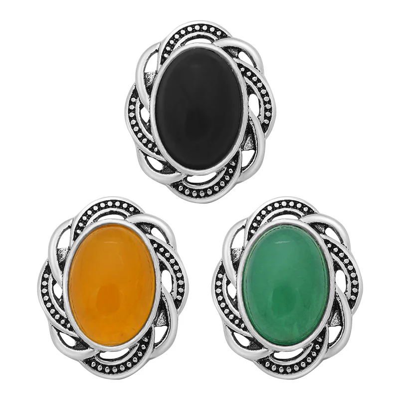 Fashion Round Colorful Oval pattern 18MM Metal snap buttons for DIY snap jewelry necklace wholesale KZ3251
Fashion Round Colorful Oval pattern 18MM Metal snap buttons for DIY snap jewelry necklace wholesale KZ3251
