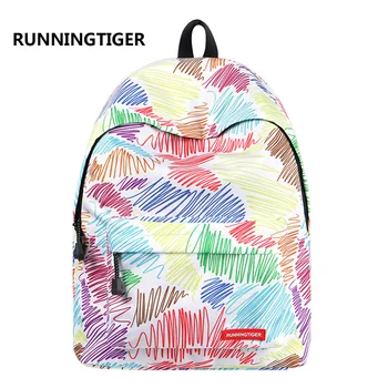 Running Tiger Travel Backpack for Women New Colorful Line Teenager Schoolbag College Laptop Rucksack Female Bagpack Book Bag
Running Tiger Travel Backpack for Women New Colorful Line Teenager Schoolbag College Laptop Rucksack Female Bagpack Book Bag