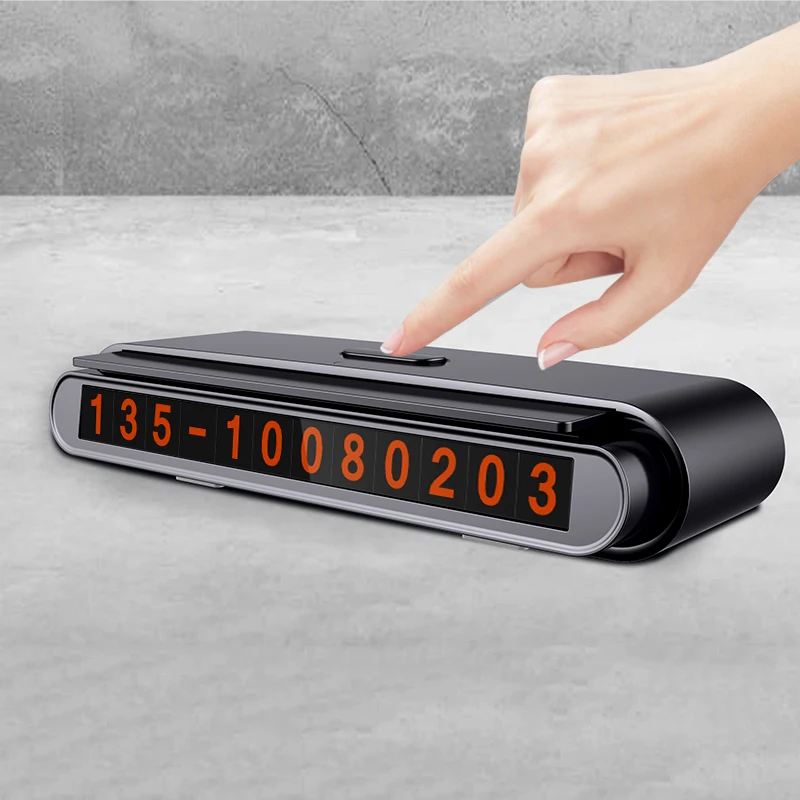 Car Styling Temporary Parking Card Phone Number Card Plate Hidden Switch Telephone Number Car Parking Card Stop Auto Accessories
Car Styling Temporary Parking Card Phone Number Card Plate Hidden Switch Telephone Number Car Parking Card Stop Auto Accessories