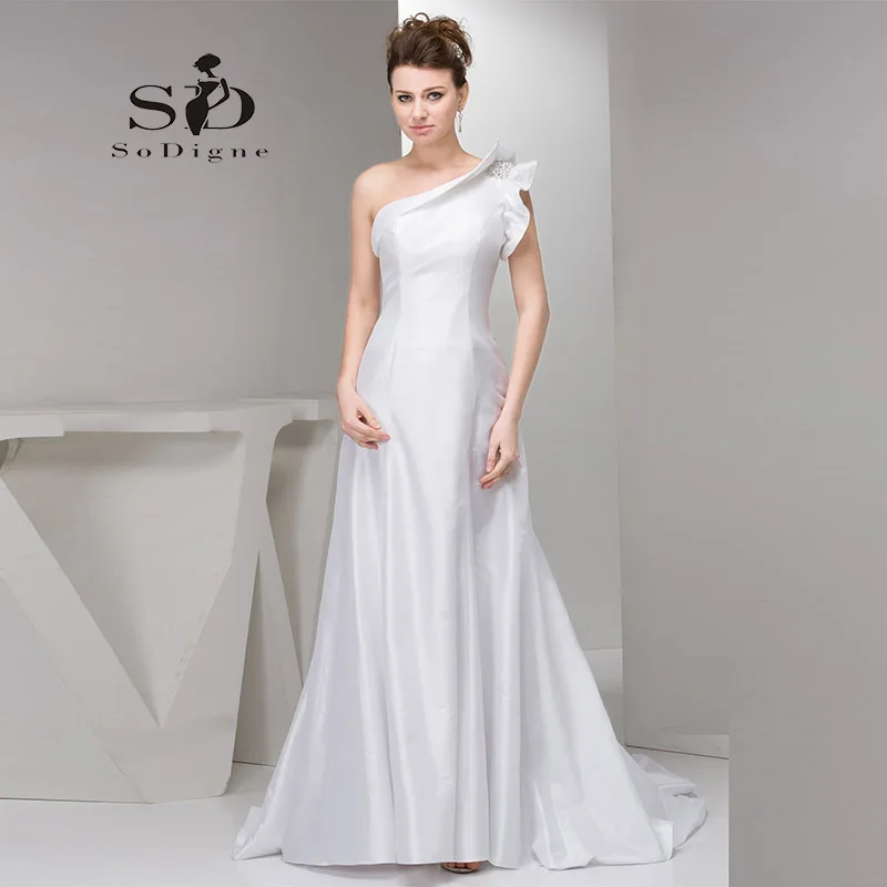 Wedding Dress 2016 SoDigne Custom Made One Shoulder Rhinestone Crystal A Line Vestido De Noiva Elegant Zipper
Wedding Dress 2016 SoDigne Custom Made One Shoulder Rhinestone Crystal A Line Vestido De Noiva Elegant Zipper