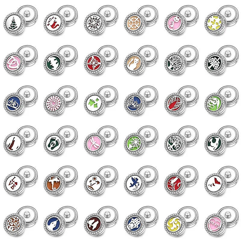 Exquisite Aromatherapy Snap Buttons Magnetic Perfume Locket Stainless Steel Essential Oil Diffuser Snap Button Bracelet Jewelry
Exquisite Aromatherapy Snap Buttons Magnetic Perfume Locket Stainless Steel Essential Oil Diffuser Snap Button Bracelet Jewelry