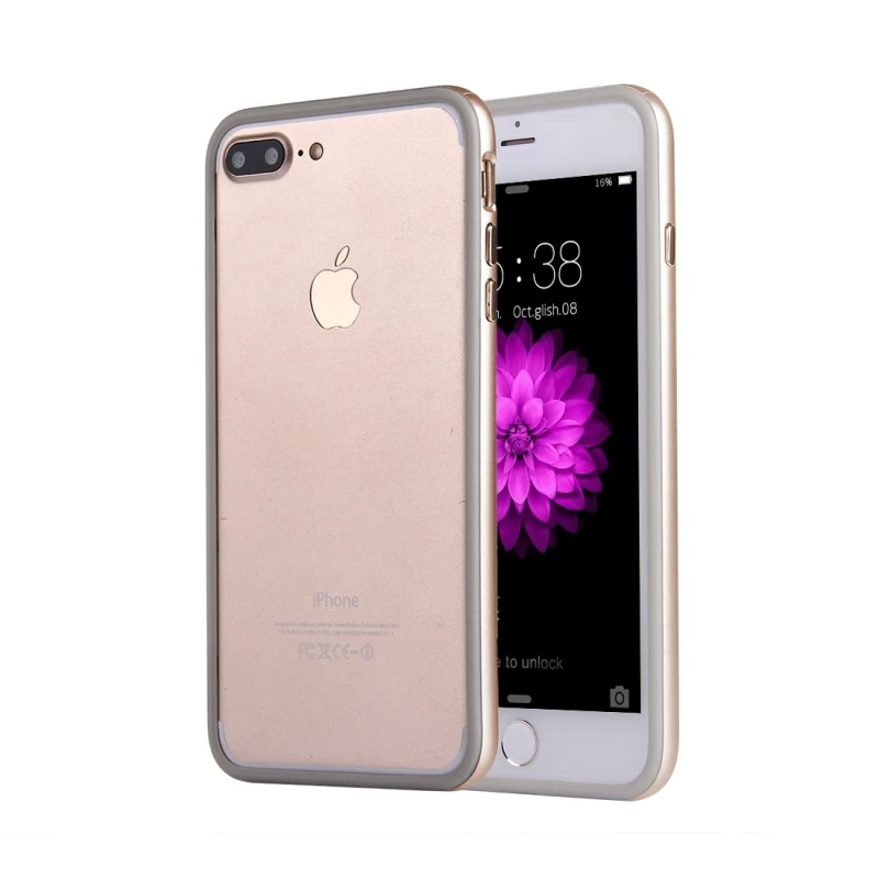 For Apple iPhone 7 Plus Case Ultra Thin Aluminum Metal Frame Coque Soft Silicon Side Protector Case Cover For iPhone7
For Apple iPhone 7 Plus Case Ultra Thin Aluminum Metal Frame Coque Soft Silicon Side Protector Case Cover For iPhone7