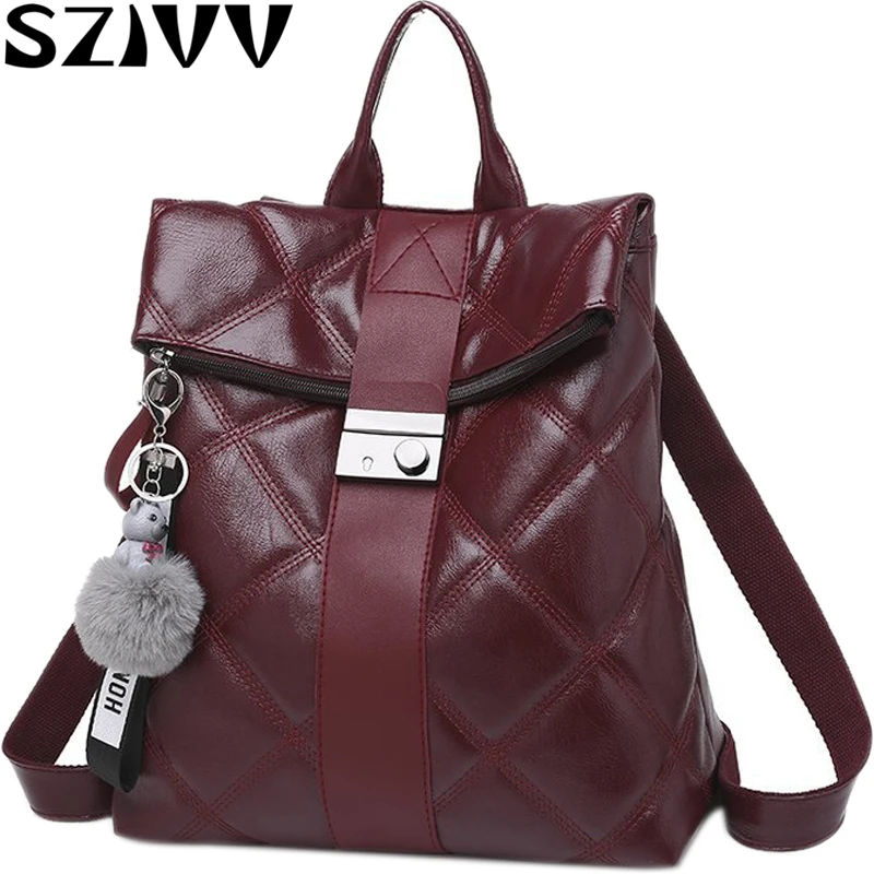 2019Brand New Fashion Women Multifunction Travel Backpacks PU Skin Casual Anti Theft Teenager Girls School Messager shoulder bag
2019Brand New Fashion Women Multifunction Travel Backpacks PU Skin Casual Anti Theft Teenager Girls School Messager shoulder bag