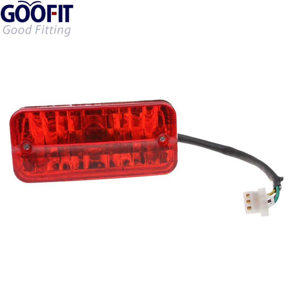 GOOFIT Rear Tail Lights for 50cc 70 Cc 90cc 110cc 125cc 150cc ATV Four Wheeler Quad Bike J065-001
GOOFIT Rear Tail Lights for 50cc 70 Cc 90cc 110cc 125cc 150cc ATV Four Wheeler Quad Bike J065-001