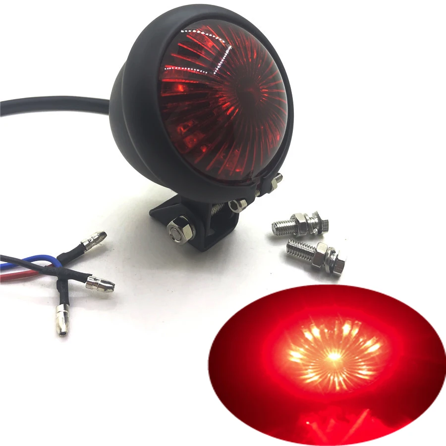 For Triumph Harley Sportster Kawasaki Suzuki Honda Universal Motorcycle Brake Stop Light LED Aluminum Scooter Rear Running Lamp
For Triumph Harley Sportster Kawasaki Suzuki Honda Universal Motorcycle Brake Stop Light LED Aluminum Scooter Rear Running Lamp