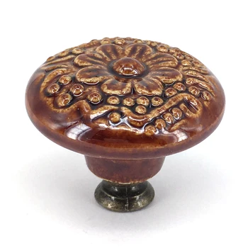 Vintage Flower Ceramic Knob Closet Drawer Cupboard Pull Handles Kitchen Furniture Hardware Pulls and Knobs
Vintage Flower Ceramic Knob Closet Drawer Cupboard Pull Handles Kitchen Furniture Hardware Pulls and Knobs