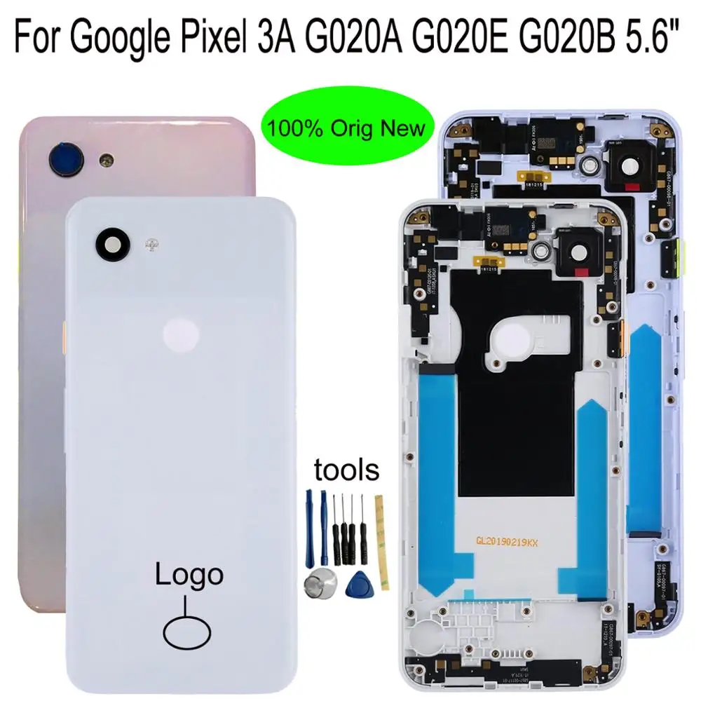 Shyueda 100% Orig New 5.6" For Google Pixel 3A G020A G020E G020B rear Back Door Housing Battery Cover
Shyueda 100% Orig New 5.6" For Google Pixel 3A G020A G020E G020B rear Back Door Housing Battery Cover
