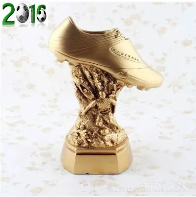 2016 EURO Golden Boot, 23cm souvenir trophy The Golden Boot Award football shoes
2016 EURO Golden Boot, 23cm souvenir trophy The Golden Boot Award football shoes